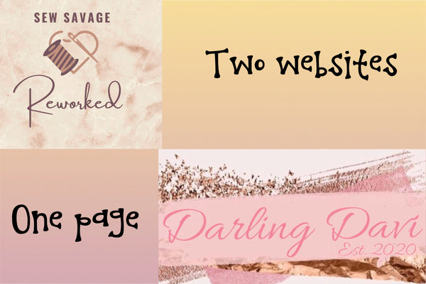 Darling Davi Designs / Sew Savage Reworks logo