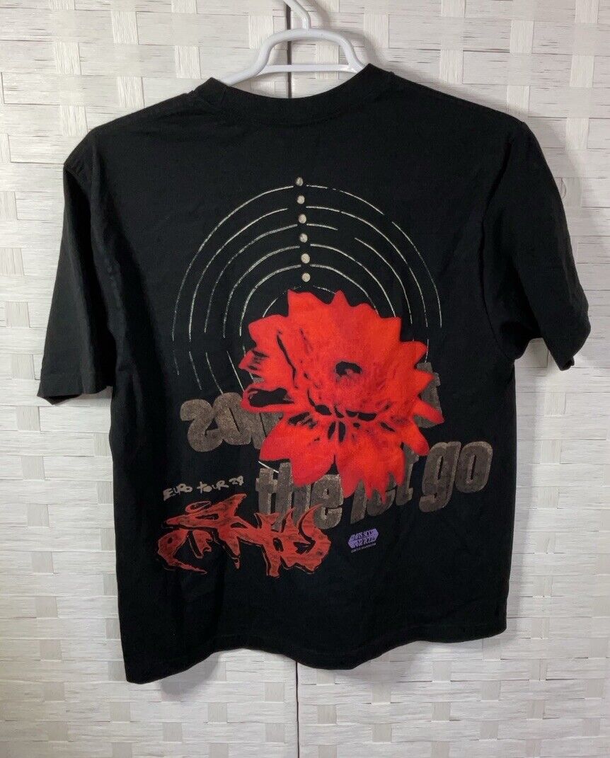 TRAVIS SCOTT OFFICIAL UTOPIA TOUR MERCH BLACK DELESTRO T-SHIRT SIZE L