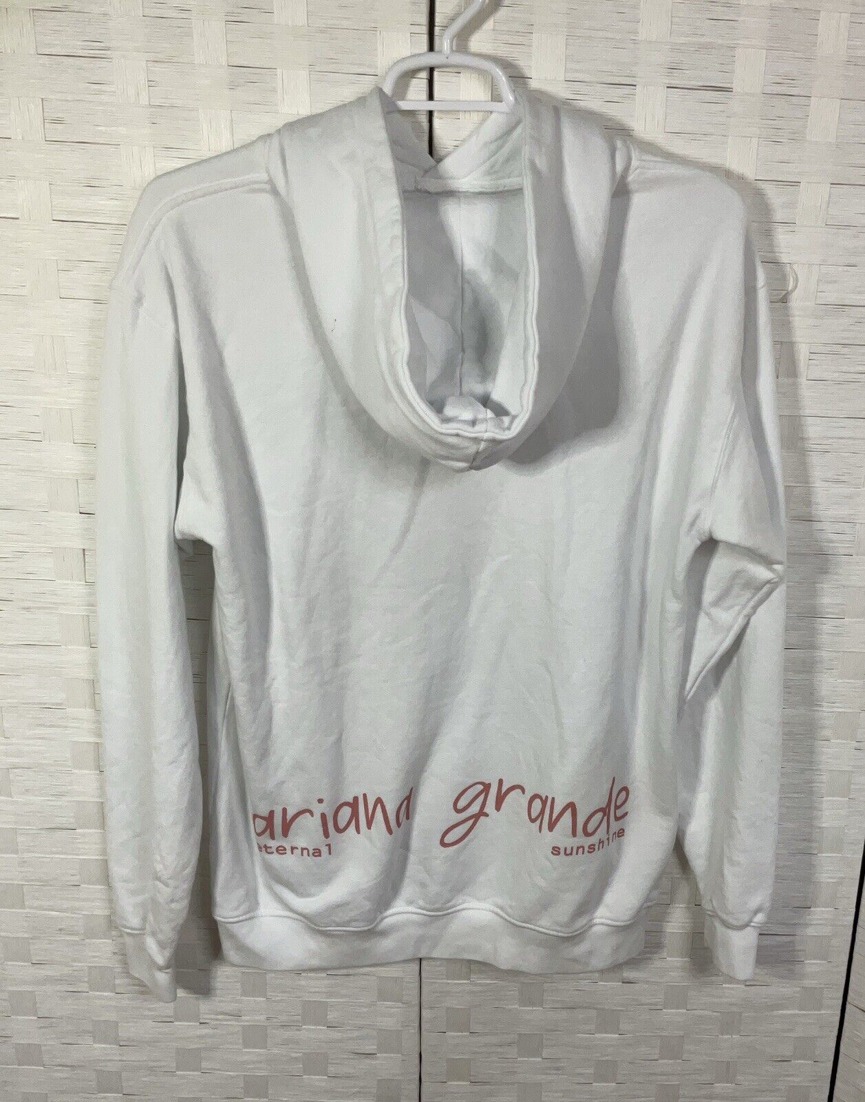 Ariana Grande Eternal Sunshine Bubbles Tour Hoodie, Size Large