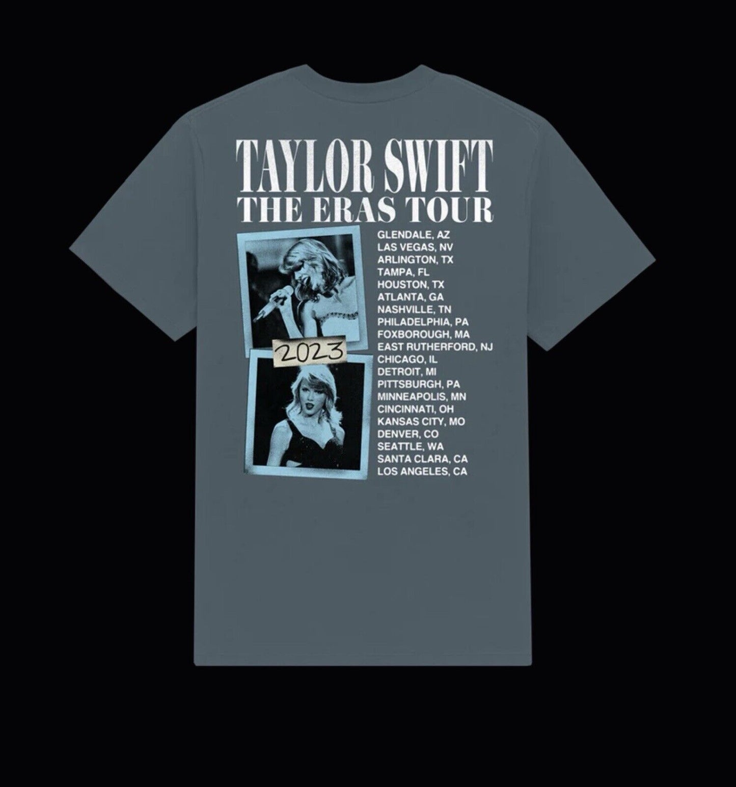 Taylor Swift 2023 Eras Tour Tee Size Large NWOT