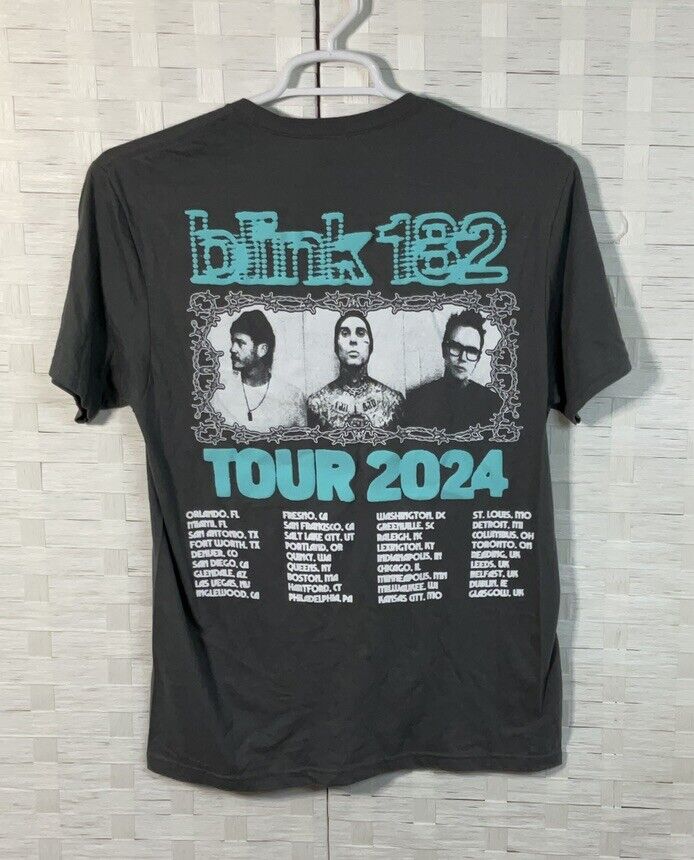 2024 Blink 182 Tour Shirt One More Time Concert North America Size M