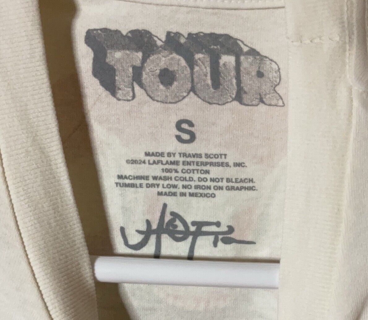 Travis Scott Utopia Circus Maximus World Tour tee Size Small