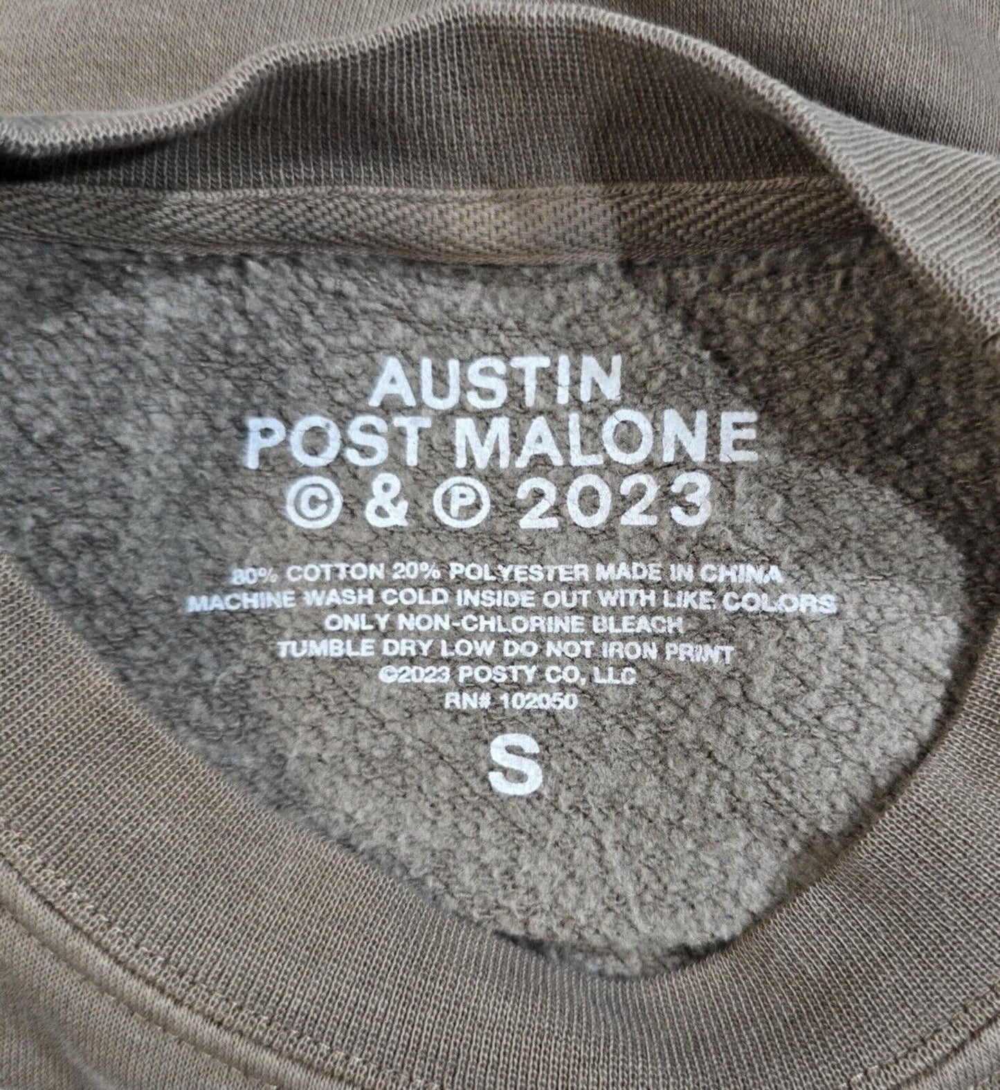 Post Malone 2023 Tour Sweatshirt Austin Keys If Yall Weren’t Here I’d Be Crying