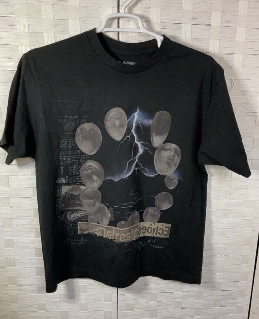 TRAVIS SCOTT OFFICIAL UTOPIA TOUR MERCH BLACK DELESTRO T-SHIRT SIZE L