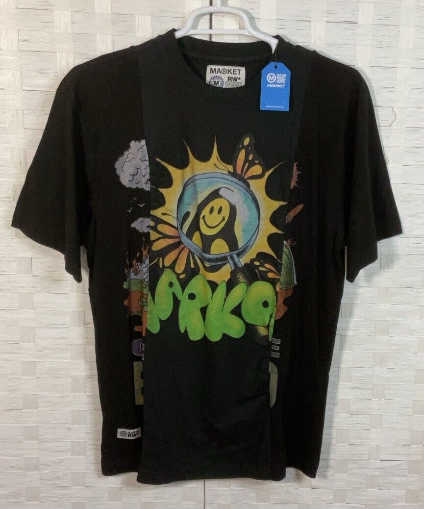 MARKET REWORK SMILEY THROUGH THE LOOKING GLASS TEE Size Men’s L