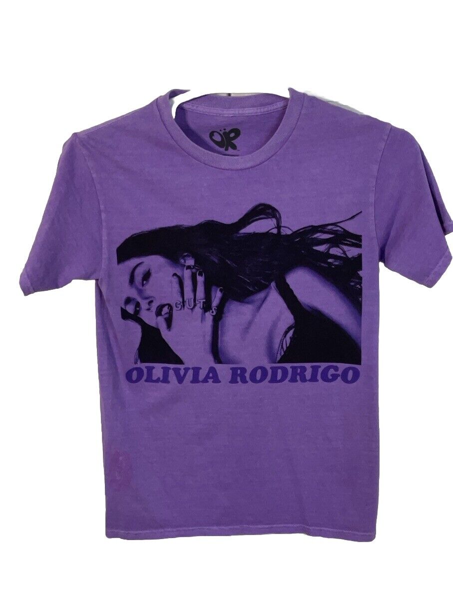 Olivia Rodrigo Guts Album Cover T-Shirt Size Small