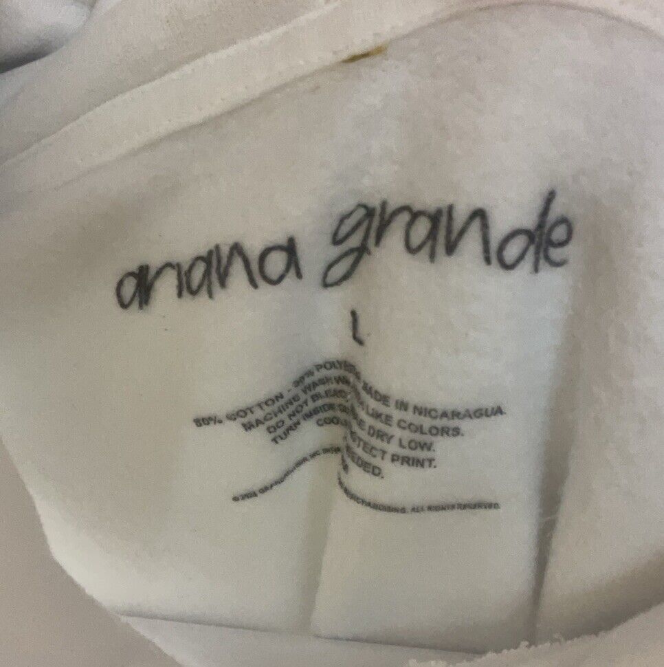 Ariana Grande Eternal Sunshine Bubbles Tour Hoodie, Size Large