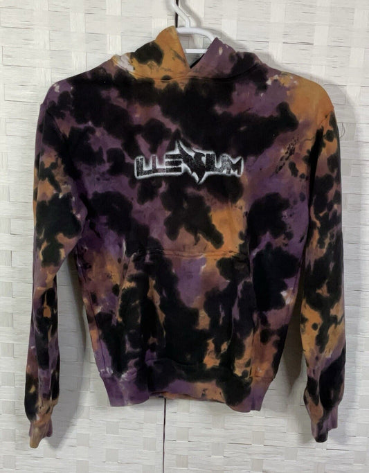 Illenium Hoodie Xs Music EDM Spellout Sweatshirt Holiday ‘23 Tie Dye Hoodie