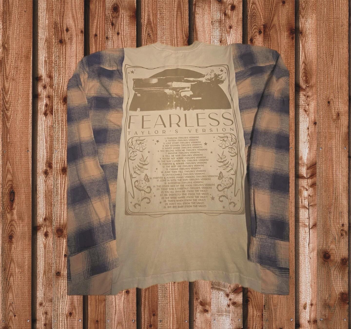 Taylor Swift Fearless Flannel