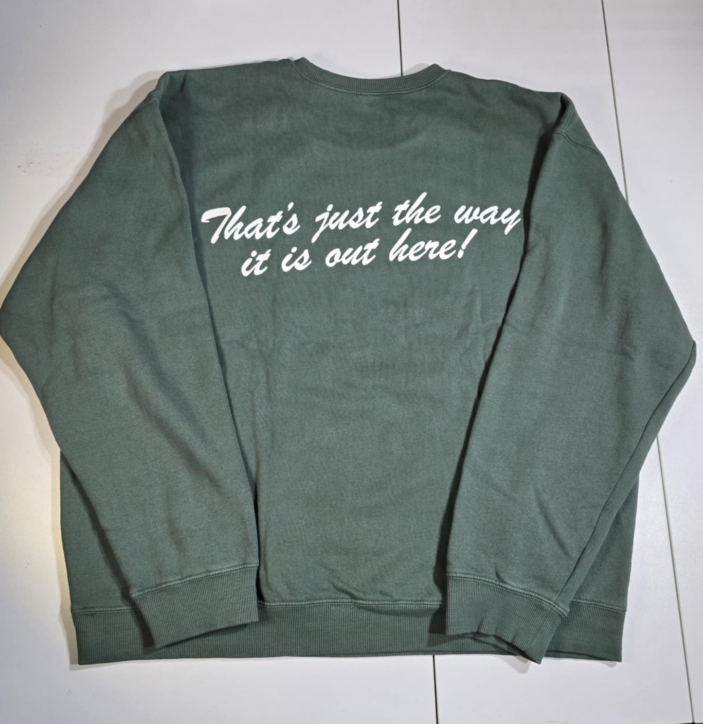 Morgan Wallen Duck Green Country Crew Neck