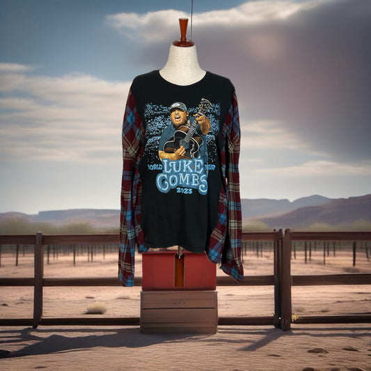 Luke Combs Flannel Rework