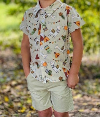 Llama Boy Set