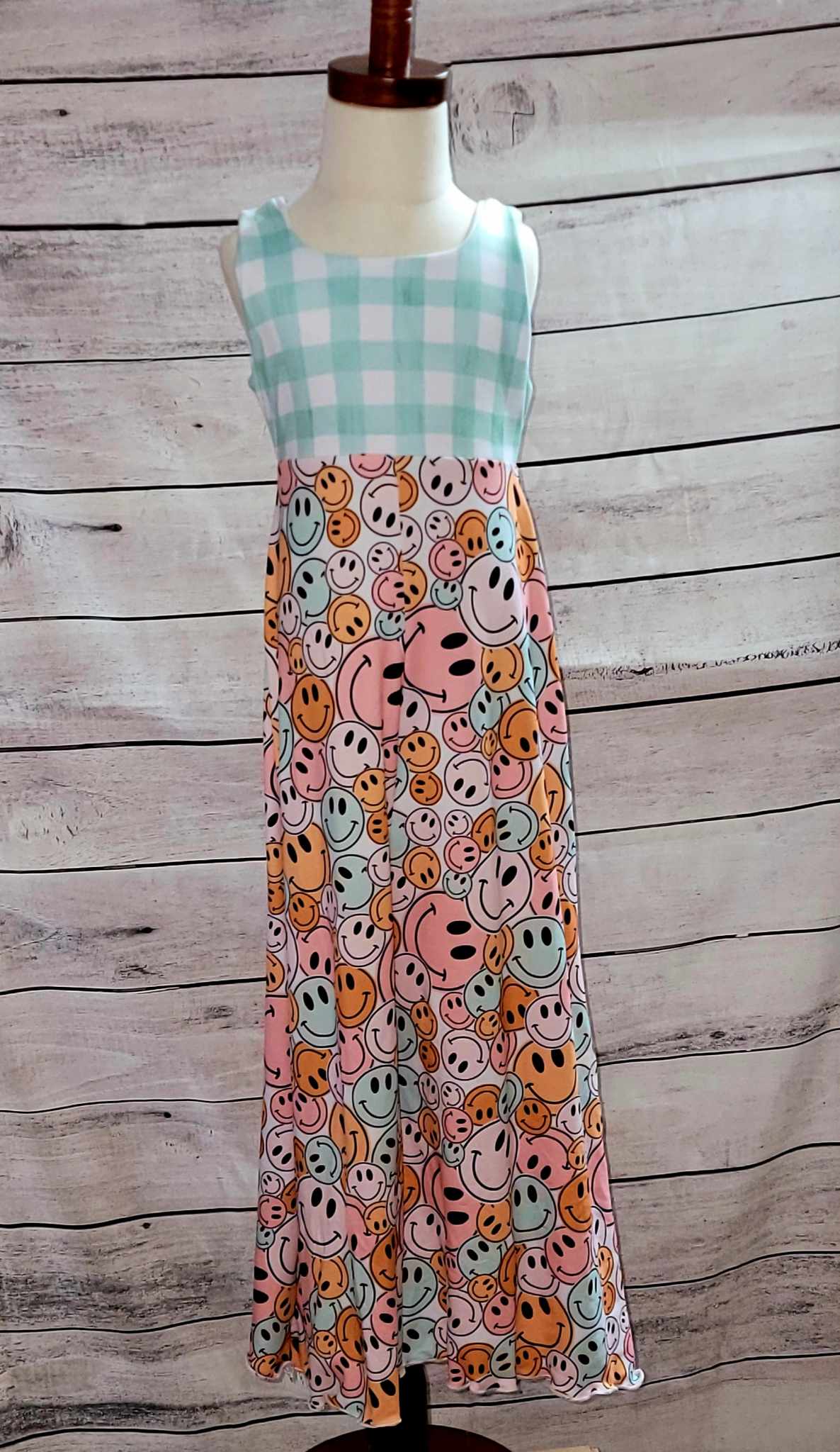 Smiley Face Wide leg Romper