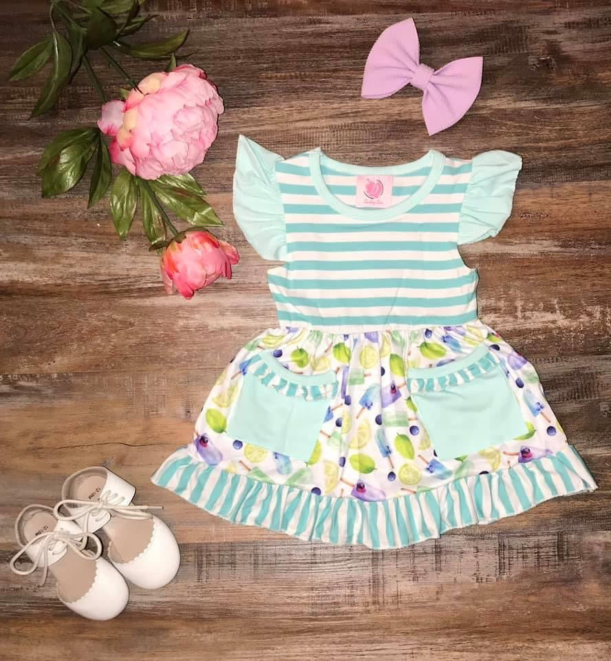 Popsicle Dress SIZE DOWN
